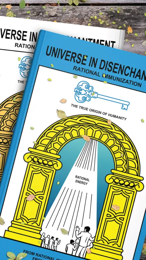 Official cover of Universe in Disenchantment – Volume 12, featuring the divine symbolism of the Rational World’s return.
